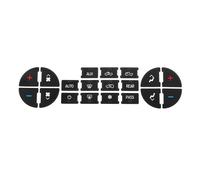 CFDEKOIB Compatibile con Buick per Enclave 2008 2009 2010 2011 2012 AC Climate Control Dash Button Riparazione Adesivi Decalcomanie Accessori Auto Adesivi Pulsanti Interni