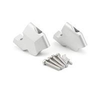 CFDEKOIB Riser Manubrio Compatibile con Ducati per Desert per X 2022 2023 2024 Accessori per Moto Riser Manubrio per Kit di Montaggio Staffa Superiore