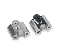 CFDEKOIB Riser Manubrio per R18 2020 2021 2022 2023 2024 Adattatori per Rialzo Manubrio Moto Kit di Sostituzione Staffa Manubrio Rialzo Offset