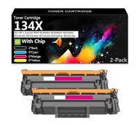 CFDFDA 134X Cartuccia Toner Compatibile [con Chip] per HP Laserjet MFP M209dw M209dwe M234dw M234sdn M234sdne M234sdw Stampante, Alta Resa 2400 Pagine, Pronta all'Uso,2*Black