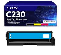 CFDFDA C320 Compatibile per Xerox 006R04383 006R04384 006R04385 006R04386 Cartucce Toner Sostituzione ad Alto Rendimento per Xerox C230 C235 Stampante (B/C/Y/M),Cyan-3000 Pages
