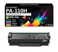 CFDFDA Cartuccia Toner ad Alta capacità PA110H PA-110H Compatibile per PANTUM P1000 P1050 P2000 P2010 P2050 M5000 M5005 M6000 M6005 Stampante, Scatena la Stampa ad Alta Definizione,Black