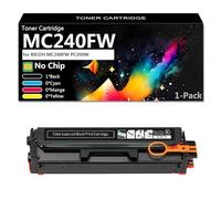 CFDFDA MC240FW Cartuccia Toner Compatibile Sostitutiva per Richo 408451 408452 408453 408454, Cartuccia Toner ad Alta Resa Compatibile con MC240FW PC200W Stampanti,Black