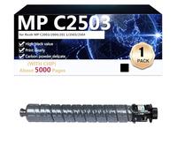 CFDFDA MP C2503 Cartuccia Toner con Nuovo Chip Extra High Capacity Replacement per Ricoh 841925 841926 841927 841928 Cartuccia Toner Funziona con MP C2003 2004 2011 2503 2504 Stampante,Black