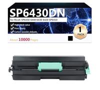 CFDFDA Nero SP6430DN Cartucce Toner ad alta Capacità di Ricambio per Ricoh SP6450 6440 6430 6420 SP6410 Stampanti, Stampa ad alta Definizione, 10000 Pagine,Black-1 pack