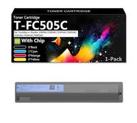 CFDFDA T-FC505C Cartuccia Toner ad Alta capacità Sostitutiva per Toshiba e-Studio 2000A 2500AC 2505AC 3005AC 3505AC 4505AC 5005AC Stampante,Cyan