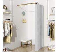 CFDZCP camerino portatile Camerino For Negozio Di Abbigliamento A Forma Di L, Tenda Divisoria Angolare For La Privacy, Tenda For Porta Del Camerino, Tasso Di Ombreggiatura Fino(L,100x100x200cm)