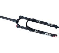 CFDZCP Forcelle per Bicicletta Ammortizzatore Ad Aria da 26/27,5/29'' con Smorzamento, Corsa 120 Mm 1-1/2 1-1/8 MTB Forcella Freno A Disco QR 9 Mm, Lega di Alluminio(Tapered HL,27.5inch)