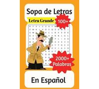 Cfer Publishing Sopa de Letras Libro En Español (Tascabile)