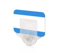 CFEWV 1 Pezzi Porta Bollo Adesivo Parabrezza Con Ventosa Da 30 Mm, Porta Scheda Parcheggio Parabrezza, Per Ticket, Portabiglietti, Easypark Parcheggio, Permessi, Biglietti, Trasparente