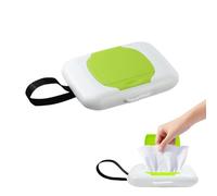 CFEWV Porta Salviette Umidificate Riutilizzabile per Neonati, Scatola Appendibile per Passeggini e Casa, Dispenser per Salviettine Baby, Portatile e Pratico per Genitori