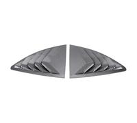 Cffuvros Louver janela lateral traseira, capa de acabamento na janela traseira esquer para a esquer para GT86 2013-2020, Aumente a privacide e ventilação, efeito decorativ (Estilo de fibra de