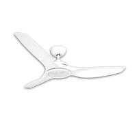 CFG 1808 Ventilatore ALBATROS, Diametro ø 132 cm, Agitatore 3 Pale, Luce a Led, con Telecomando, DC (Motore a Corrente Continua), Bianco