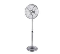 Cfg 90701 Ventilatore Cromo 45 da Terra Piantana in Metallo