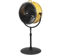 CFG CT008 Ventilatore Stand 4 in 1 da Pavimento, Parete e Soffitto HVPD-18AC Ø 45 cm CAT, Giallo