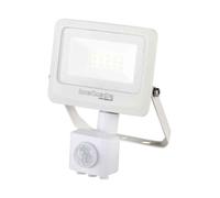 CFG EL133 SQUARE LED 10W PROIETTORE BIANCO SATINATO CON SENSORE