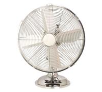 VENTILATORE CROMO DA TAVOLO 76620 30cm