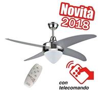 CFG EV053 CAYO LARGO AGITATORE 130CM VENTILATORE SOFFITTO 4 PALE ILLUMINAZIONE