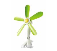 Ventilatore da Tavolo Parete Clip Morsetto Pinza Silenzioso Pale Flessibili Aria [EEK: A+++]