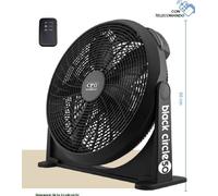 CFG EV078 BLACK CIRCLE 50 VENTILATORE DA TERRA O PARETE