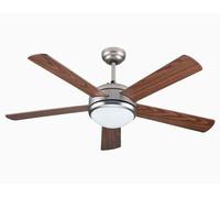 CFG EV081 OASI LED VENTILATORE A SOFFITTO CON LUCE PALE REVERSIBILI COLORE LEGNO