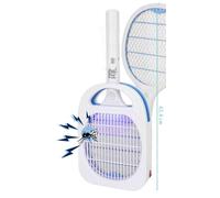 CFG EZ016 ZANZA VOLE' COMBI RACCHETTA FULMINA INSETTI SISTEMA FISSO E MOBILE