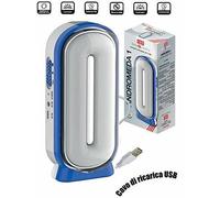 CFG LAMPADA TORCIA RICARICABILE 26 LED USB PORTATILE ANDROMEDA 1 Camping Pesca