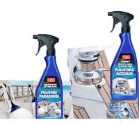CFG Pulitore NAUTICO per Barca 1 Pulitore Acciaio + 1 Pulitore Parabordi 750 ml