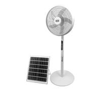 CFG - Ventilatore a Piantana Solare Portatile con Powerbank Integrato