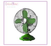 CFG VENTILATORE DA TAVOLO METALLO VERDE DIAMETRO 30CM - SKU:EV038