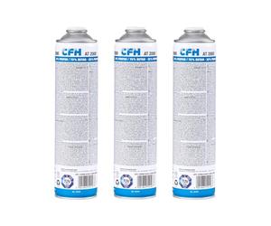 CFH 3 x Cartuccia di gas universale per diserbatore a gas