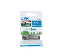 CFH Lotto elettronico Premium Eco TIN EL 316, Ø 1,0 mm, stagno di saldatura con flusso senza piombo, 6 g, saldatura ideale per saldature precise in elettronica ed elettricità, Fair Resourcing, Made in