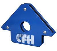 CFH Magnete angolare WM 700 - Supporto magnetico per allineare piccole parti metalliche, angolo fisso 45°/90°/135°, forza adesiva fino a 6,5 kg, accessori per lavori di saldatura, saldatura e