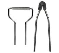 CFH Punte di levigatura e taglio GS 233 - Accessori per pistola saldatrice elettrica EP 211, punta lisciante per sigillare estremità della corda e punta di taglio per tagliare corde, sostituibile