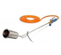 CFH Dispositivo di combustione ST 1000 con tubo del gas - Bruciatore a gas con attacco da 3/8" per bombole di gas, ideale per la rimozione di erbacce e lavori di stagno