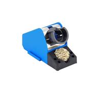 CFH Supporto per saldatore LH 201 - con detergente per punte di saldatura in lana d'ottone e ripiano, per saldatore elettrico CFH E 15/E 20/ER 18/EC 10, resistente ai graffi e al calore, protegge la