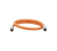 CFH Tubo del gas 80 cm 1/4" VS 453 - Tubo di ricambio e prolunga per propano/butano, ideale per barbecue a gas e fornelli da campeggio, certificato DVGW