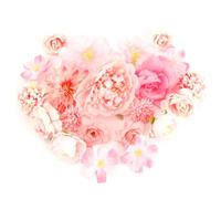 CFifHtOL 21 fiori artificiali per fai da te, rosa, fiori artificiali, decorazione floreale, perfetti per tappi di laurea, decorazione di nozze e torte, ideali per fai da te, studenti e pianificatore