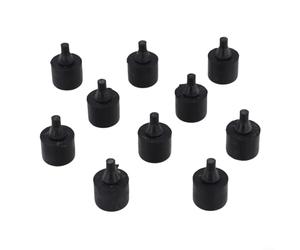 CFM500010 - Set di 10 tamponi in gomma per fermaporta in plastica, ricambio diretto per Land Rover LR2 2006-2014, LR3 2004-2009, LR4 2010-2016, Range Rover Sport L320 2005-2013