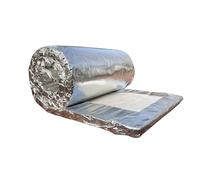 CFMAIF Coperta in Fibra di Ceramica Refrattario ad Alta Temperatura, Coperta in cotone ignifugo, per Mattoni refrattari, forni, fabbri(610mmX1m,Thickness: 60mm)