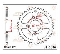 Cfmoto CF700 Cl-X 2021 Renthal Pignone Anteriore 289 520-14GP
