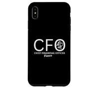 CFO a Chief Fiasco Officer Funny Finance Executive Humor Custodia per iPhone XS Max