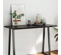 CFODOJ Casa & Giardino,Mobili-Tavolo Piano Marrone Scuro 120x60x(2-4) cm Legno massello trattato Live Edge