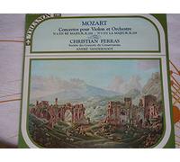 CFP 124 CHRISTIAN FERRAS Mozart Violin Concertos 4 & 5 vinyl LP