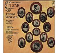 CFP 40022 Elgar Enigma Variations London PO Adrian Boult vinyl LP