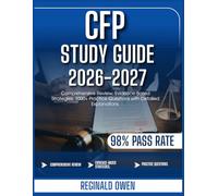 CFP STUDY GUIDE 2026-2027: Comprehensive Review, Evidence-Based Strategies, 1000+ Practice Questions with Detailed Explanations