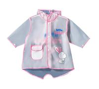 cfpqv Dad's New Children's Raincoat Boys Girls EVA Long Children Rain Poncho Toddler Garden Rain Poncho antipioggia 86, Colore: rosa., M