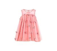 cfpqv Del Bambino Ragazza Senza Maniche Farfalla Abito Tulle Danza Principessa Abiti Abbigliamento Per Chiave Auto, Colore: rosa., 3-4 Jahre