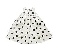 cfpqv Polka - Vestito da bambina con gemme per il tempo libero, abito da principessa, calendario dell'Avvento giovanile, a, 6-7 Jahre