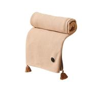 cfpqv Shawl portatile Heated Shawl for Women Portable Heated Blanket for Outdoors USB with Snaps Heated Battery Operated for Women Family Lovers Coperta elettrica nera (A, A)